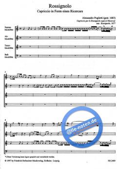 Vogelstimmen: Rossignolo (Alessandro Poglietti) 