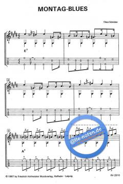 Der Wochenblues von Claus Schröder 