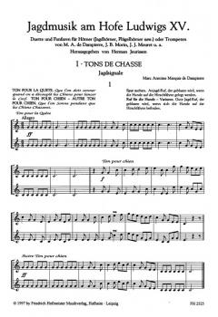 Jagdmusik am Hofe Ludwigs XV. 