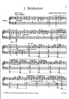 Scandinavische Weisen op. 28 von Sigfrid Karg-Elert 