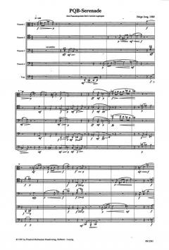 PQB-Serenade von Helge Jung 
