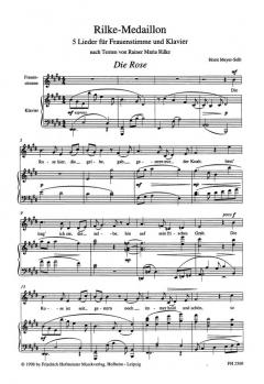 Rilke-Medaillon von Horst Meyer-Selb 