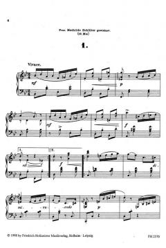 Capricen op. 27 von Theodor Kirchner 