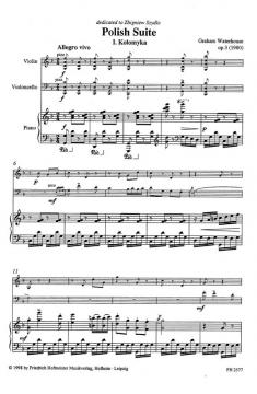Polish Suite, op. 3 (Graham Waterhouse) 