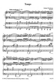 Tango and March Song, op. 21a/1, op. 21a/2 von Graham Waterhouse 