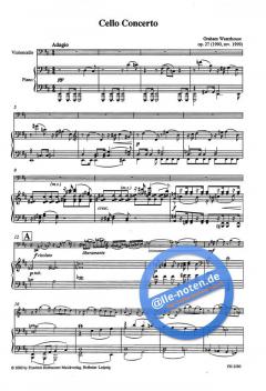 Cello Concerto op. 27 von Graham Waterhouse im Alle Noten Shop kaufen