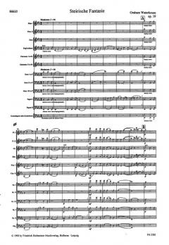 Steirische Fantasie für Bläserensemble, op. 19 (Graham Waterhouse) 