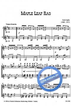 Maple Leaf Rag / The Cascades von Scott Joplin 