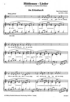 Hiddensee-Lieder von Hans-Georg Burghardt 