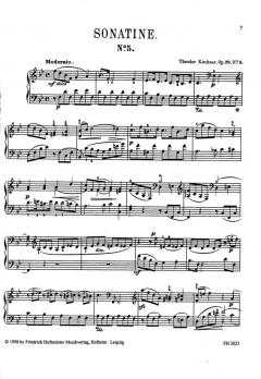 Sonatine op. 70 Nr. 5 von Theodor Kirchner 