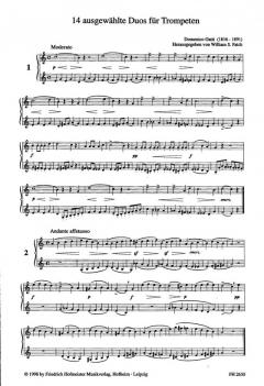 14 ausgewählte Duos von Domenico Gatti 