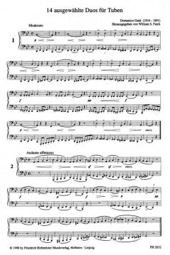 14 ausgewählte Duos von Domenico Gatti 