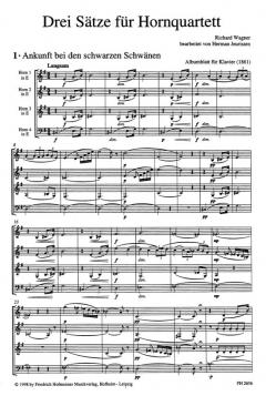 3 Sätze von Richard Wagner 