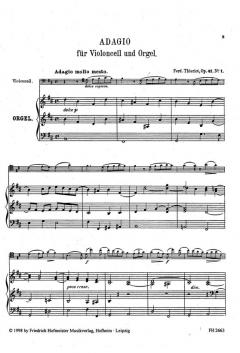 2 Adagios, op. 41 von Ferdinand Thieriot 