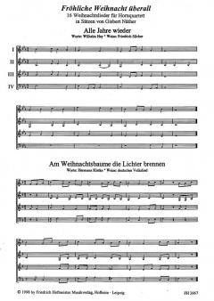 Fröhliche Weihnacht überall 