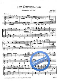 The Entertainer / Sunflower Slow Drag von Scott Joplin 