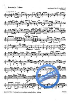 Italienische Meister der Gitarre um 1800 