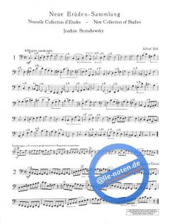 Neue Etüden-Sammlung Band 1 von Joachim Stutschewsky 
