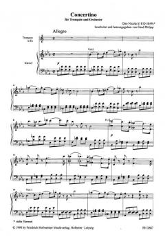 Concertino Es-Dur von Otto Nicolai 