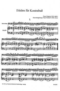 Etüden von Franz Gregora 
