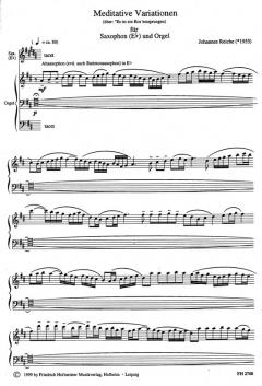 Meditative Variationen über 'Es ist ein Ros entsprungen' von Johannes Reiche 