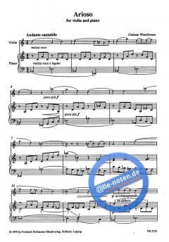 Arioso von Graham Waterhouse 