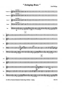 Swinging Brass von Gerd Philipp 