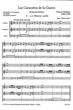 Les Caractères de la Guerre (Jean Francois Dandrieu) 