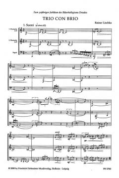 Trio con Brio von Rainer Lischka für Holzbläser Trio im Alle Noten Shop kaufen