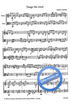 Tango für zwei von Rainer Lischka 