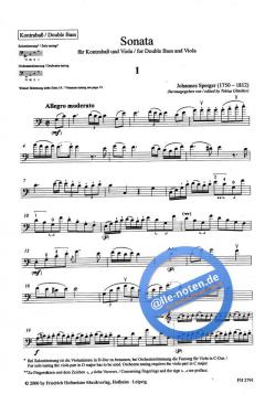 Sonata von Johann Matthias Sperger 