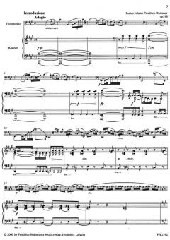 Introduktion und Variationen von Justus Johann Friedrich Dotzauer 