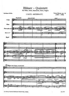 Bläser-Quintett, op. 16 (Victor Bruns) 