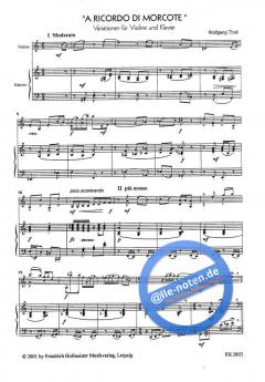 A Ricordo di Morcote von Wolfgang Thiel 