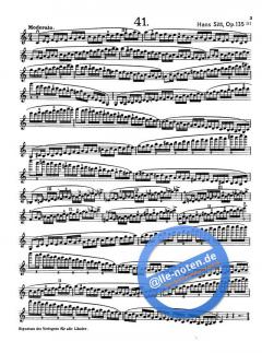 Schule der Geläufigkeit und Fingerfertigkeit op. 135 Heft 3 von Hans Sitt 