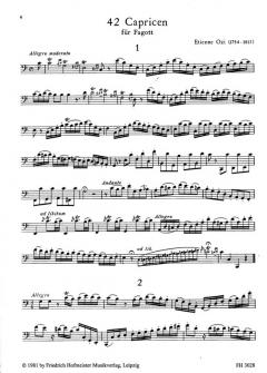 42 Capricen von Etienne Ozi 
