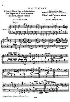 Konzert B-Dur, KV 191 (W.A. Mozart) 