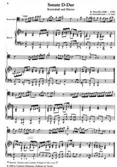 Sonate D-Dur von Benedetto Marcello 