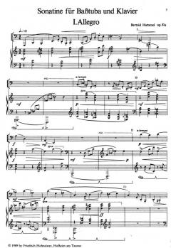 Sonatine, op 81a von Bertold Hummel 