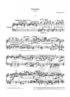 Sonatina op. 18 von Philipp Jarnach 