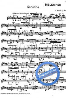 Sonatina, op. 65 von Stanley Weiner 
