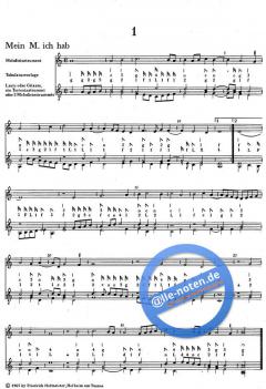 Die Tabulatur, Heft 3: Tabulaturen etlicher lobgesang und lidlein, 1512 von Arnolt Schlick 