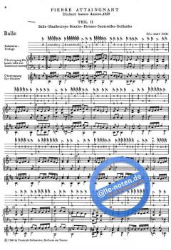 Die Tabulatur, Heft 5: Dixhuit basses dances, 1529, Teil II von Pierre Attaingnant 