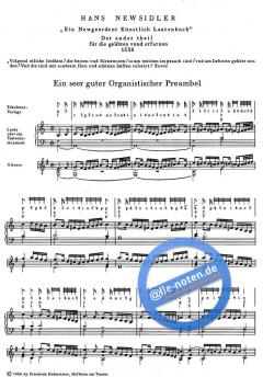 Die Tabulatur, Heft 9 von Hans Neusidler 