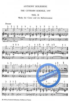 Die Tabulatur, Heft 22 von Anthony Holborne 