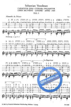 Musik für Cister, 1569, Teil 1 Band 30 von Sebastian Vreedmann 