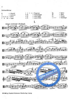 42 Etüden oder Capricen für Violine von Rodolphe Kreutzer für Viola übertragen im Alle Noten Shop kaufen