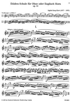 Etüden-Schule, op. 41 von Sigfrid Karg-Elert 