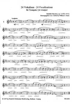 24 Vokalisen von Mathilde Marchesi 