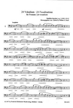 24 Vokalisen, op. 3 von Mathilde Marchesi 